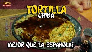 CÓMO HACER TORTILLA (NO ESPAÑOLA, CHINA) DE REPOLLO Y PANCETA - WALTER LUI - HONG KONG STYLE en Casa