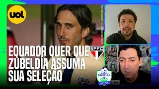 SÃO PAULO PODE PERDER ZUBELDÍA PARA O EQUADOR? 'PODE VIR SELEÇÃO DE OUTRO TAMANHO BUSCÁ-LO', DIZ PVC