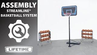 Lifetime Streamline® Basketball System | Lifetimes Assembly Video