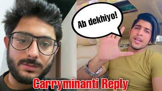 @CarryMinati REPLY on Thara Bhai Joginder - Thara bhai joginder roasted by CarryMinati  #shorts