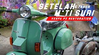 Vespa PX Restoration | More Classic and Fancy Colour