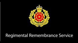 The Duke of Lancaster's Regiment Service of Remembrance 2020