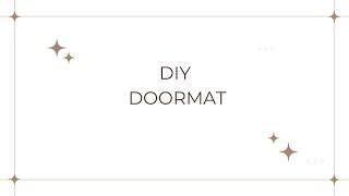 DIY Funny Doormats