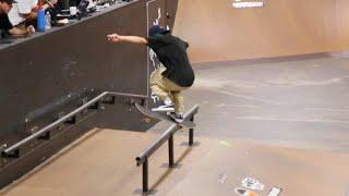 CRAZY LOOKING PRESSURE FLIPS TO BOARDSLIDES GINPEI SAITO