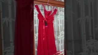 baju dinas malam serba warna merah