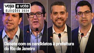 VEJA promove debate com candidatos a prefeito do Rio de Janeiro