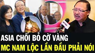 Trung tâm ASIA chính thức bỏ cờ vàng VNCH, MC Nam Lộc lên tiếng và mối quan hệ với Thúy Nga PBN