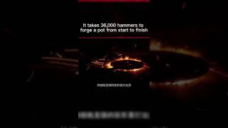 Forging technology, traditional forging technology, hand forging, forging pot#forging #forge #short