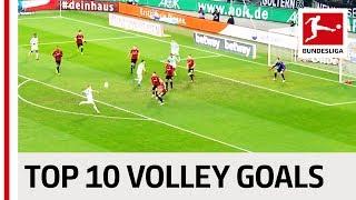 Top 10 Volley Goals 2018-19 So Far - Robben, Witsel, Jovic & Co