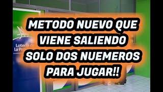 MÉTODO NUEVO PARA JUGAR SOLO DOS NÚMEROS