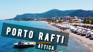 Porto Rafti by drone ATTICA | GREECE 