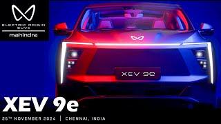 2024 MAHINDRA XEV9e Electric Coupe SUV Tesla भी फेल 