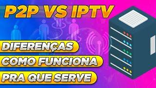 IPTV VS P2P - Diferenças | Como Funcionam | Para que servem