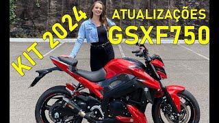 ATUALIZAÇÃO DO KIT NAKED SUZUKI GSX750F + PROCESSO DE FABRICAÇÃO