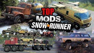 SnowRunner TOP MODS Vehicles of August & September 2021 | BabooWik