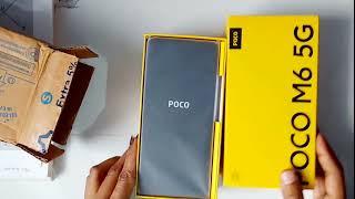 POCO M6 5G unboxing || Xiaomi Poco M6 ||#pocomobiles