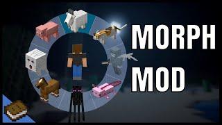 Morph Mod, Play as any Mob - MINECRAFT