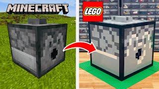 I Built a Working LEGO Minecraft Dispenser...