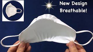 New design - breathable ! The mask does not touch the mouth and nose, is easy to breathe!DIY at home