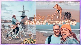 Travel Vlog  6 Tage in Noordwijk an Zee | Holland Urlaub mit Hund 2022