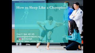 How to Sleep Like a Champion | Fellow Online Lecture Series