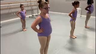 beginning ballet center balance exercise