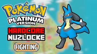 Pokemon Platinum Hardcore Nuzlocke - FIGHTING Type Only (NO Items, NO Overleveling)