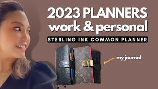 I'm separating work and personal planners. | Sterling Ink Common Planner, Hobonichi Weeks Mega