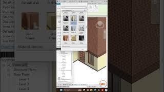 How to Assign Material in Revit Architecture!