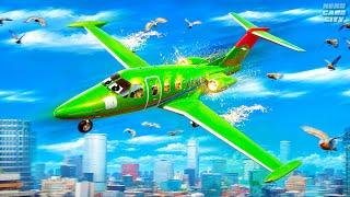 OMG! Emergency Plane Crash Landing | Plane Rescue Operation | Bird Strike Planes | Aeroplane Cartoon