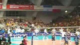 Volleyball hits - before match