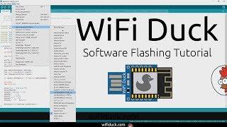 WiFi Duck - Software Flashing Tutorial - Wireless Bad USB w/ ESP8266 + ATmega32u4