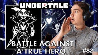 Gamer and Pianist Reacts to BATTLE AGAINST A TRUE HERO from Undertale OST