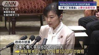 子育て「支援金」上乗せ法案が衆院特別委で可決　野党「本末転倒の財源策」(2024年4月18日)