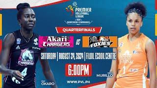 AKARI vs. FARM FRESH - Full Match | Quarterfinals | 2024 PVL Reinforced Conference