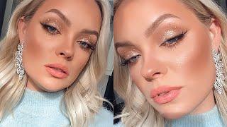 WEARABLE HOLIDAY GLAM MAKEUP TUTORIAL *euphoria inspired* #vlogmas