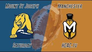 Mount St Joseph vs Manchester | 2024 HCAC DIII College Football | IndianaSRN