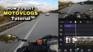 How to Edit Motovlogs on Mobile Tutorial 