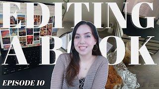 on a roll and prepping marketing stuff // finishing a book vlogs (day 10)