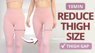 Reduce Thigh Size in 10 Days | Burn Thigh Fat & Get Thin Legs **100% Works**