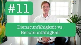 Dienstunfähigkeit vs. Berufsunfähigkeit.  Referendariat für Anfänger #11