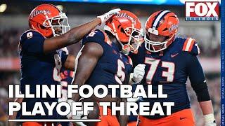 Illinois' Football Roster and recruiting in 2025; Illini college football playoff threat