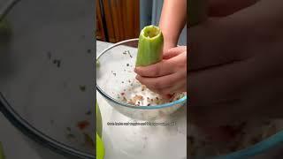 How To Stuff Zucchini for Kousa Mahshi #shorts