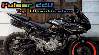 pulsar 220 modified top 10 modification