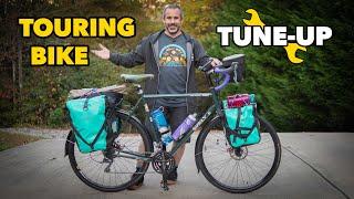 Janked up touring bike gets a Berm Peak tuneup!