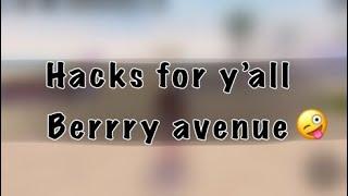 Berry avenue hacks for you!⭐️[icekittygachagirl] -_-