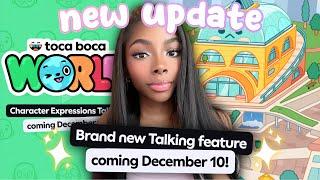 (NEW UPDATE) TALKING UPDATE  | with voices  | Toca Life World