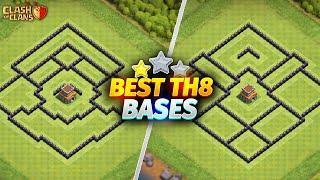 NEW TH8 Base Link | BEST Town Hall 8 (Trophy/War/Hybrid/Farming) Base | Clash Of Clans