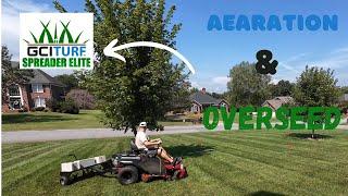 Aeration & Overseed Cool Season Lawn  | DIY Lawn Coach