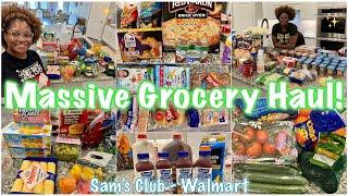 *New* Massive Two Week Grocery Haul/Sams Club, Walmart, and Target / May 2024 / Family of 4